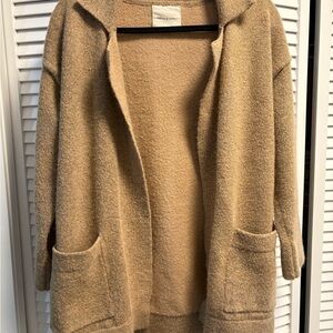 Thread & Supply Tan Cardigan
